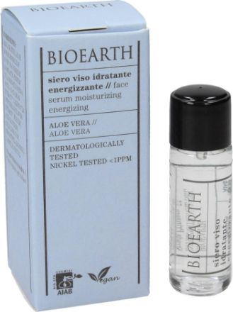 Picture of Bioearth Face Serum Moisturizing Energizing Aloe Vera X 5ml